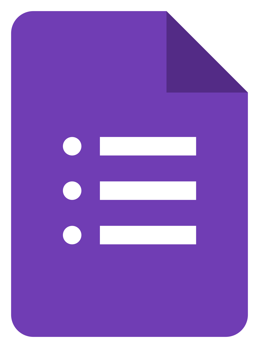 Google Forms logo